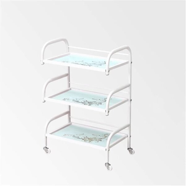 Beauty Trolley 3 Shelves with Wheels